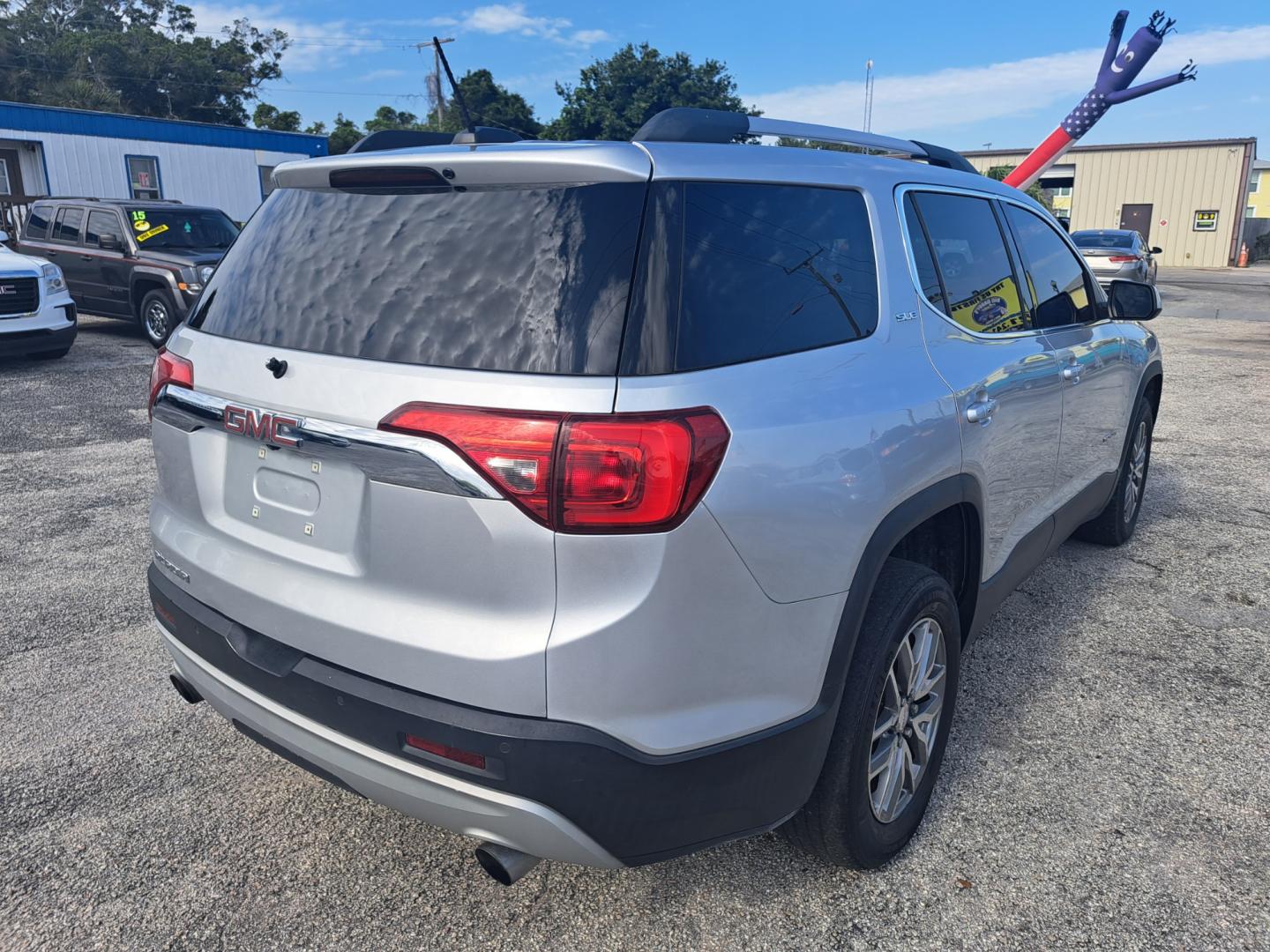 2017 Silver GMC Acadia SLE-2 FWD (1GKKNLLS9HZ) with an 2.5L L4 DOHC 16V engine, 6A transmission, located at 1181 Aurora Rd, Melbourne, FL, 32935, (321) 241-1100, 28.132914, -80.639175 - Photo#1